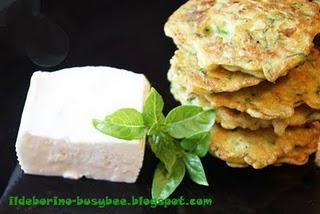 Lunch - Frittelle di Zucchini or Courgette Fritters