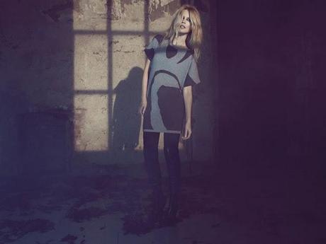 Claudia Shiffer per il Brand Tedesco di Cashmere Iris von Arnim by Camilla Akrans