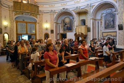 POSITANO: a CHIESA NUOVA si festeggia SANT' ANNA