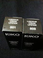 Haul Kiko New Lipstick