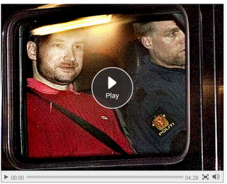 Breivik: sorpreso di non essere stato ucciso prima della strage di Utoya (Oslo)