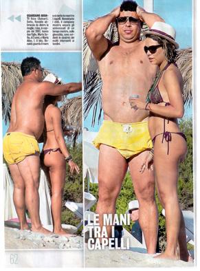 Ronaldo è a Ibiza ma è oversiza