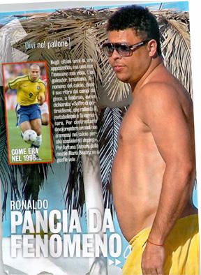 Ronaldo è a Ibiza ma è oversiza
