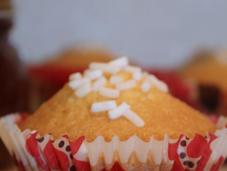 Muffin cuore marmellata