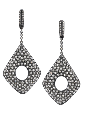 Amrapali Rose Cut Diamond Drop Earrings