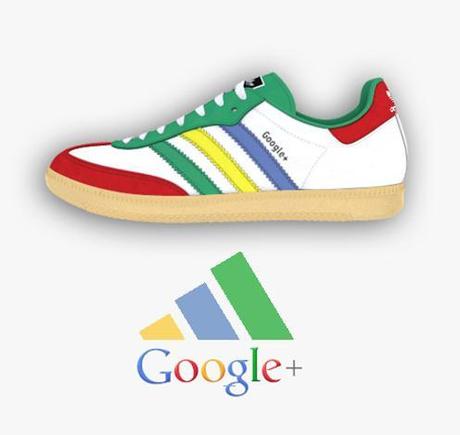 Adidas e le sneakers Google+