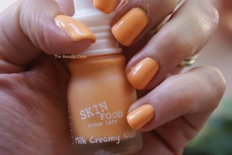 Orange Thursdays – Skin Food Milk Cream Nail OR002