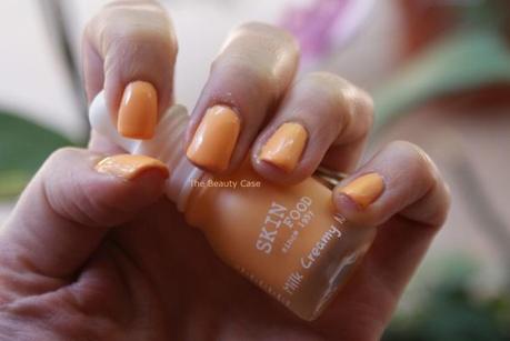 Orange Thursdays – Skin Food Milk Cream Nail OR002