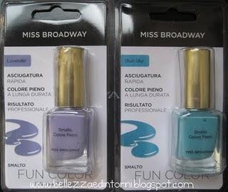 Recensione smalti Fun Color by Miss Broadway