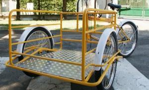 cargo bike amiu carretto