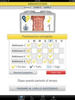 Addominali in 8 minuti per iPad HD