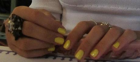 Third night in Santorini with my new arrived Jil Sander!!