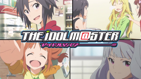 Uno snapshot della sigla iniziale de “The iDOLM@STER”