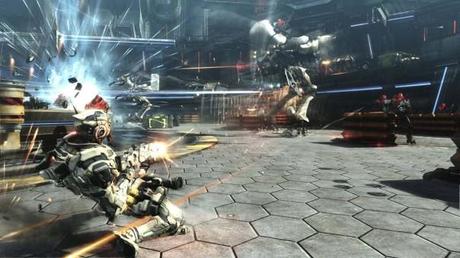 Uno screenshot di Vanquish!