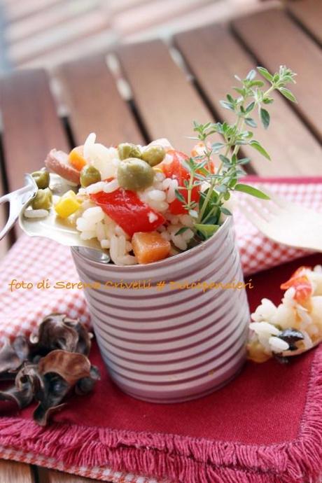 INSALATA DI RISO ALLA MAGGIORANA di Dolcipensieri