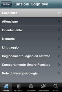 L'app Esame Neurologico Obiettivo.