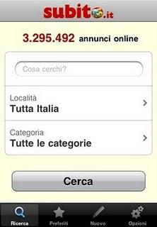 L'app Subito.it, gli annunci online sul tuo iPhone.