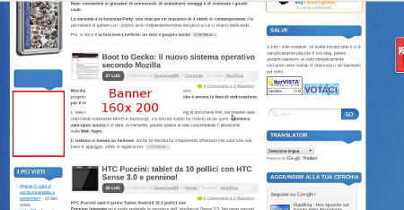 Pubblicità per il tuo sito, blog o forum? Contatta GigaBlog!