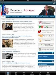 L'app ufficiale del senatore Benedetto Adragna
