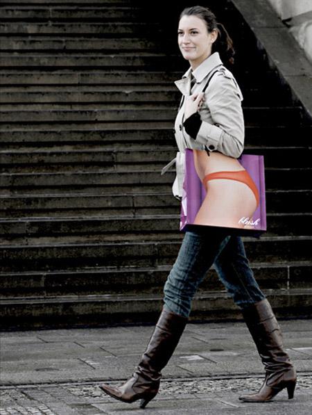 MADE ME SMILE | Advertising shopping bags