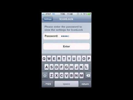 0 IconLock: blocca la posizione delle icone sulla springboard con una password.