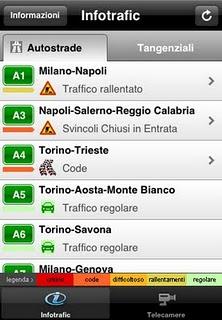 Infotrafic Quattroruote - Il traffico su autostrade e tangenziali in tempo reale