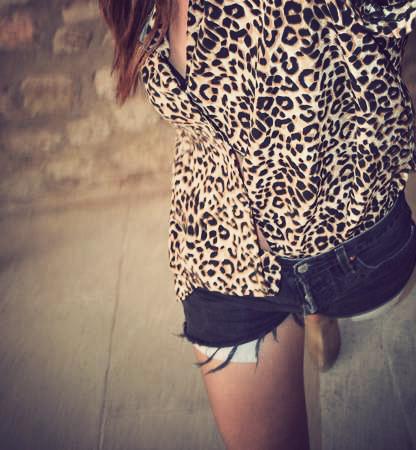 Vintage leopard