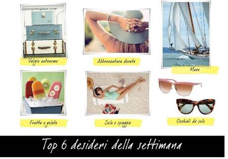 Top 6 desideri della settimana #6