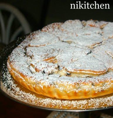 CROSTATA DI RICOTTA CON GOCCE DI CIOCCOLATO