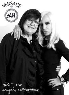 Donatella Versace per H&M;.