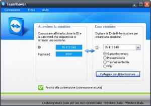 Controllo remoto del PC? Teamviewer