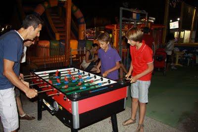 a palline sulla sabbia