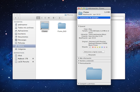 itunes contenido alias [Guida]: Come salvare tutti i contenuti di iTunes in un Hard Disk esterno.