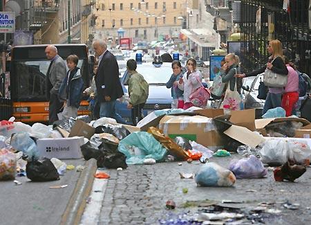 Napoli e i rifiuti