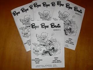 BYE BYE BRAIN FANZINE numero 1 out NOW!!!!