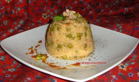 Cous cous al tonno e piselli