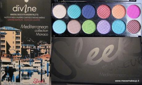 Sleek Mediterranean Collection: Review Palette Monaco + Dupe???