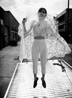 Aymeline Valadein Dolce & Gabbana su Russh # 41