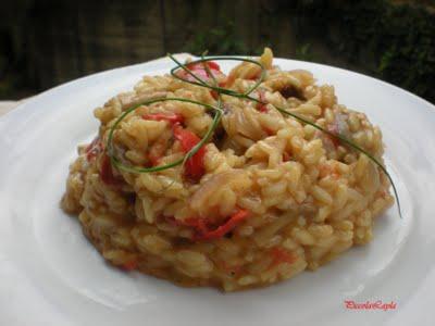 Risotto ai funghi misti e curry