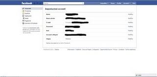 Le Impostazioni account di Facebook