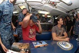 Megadeth - Visitano un sottomarino americano (foto)