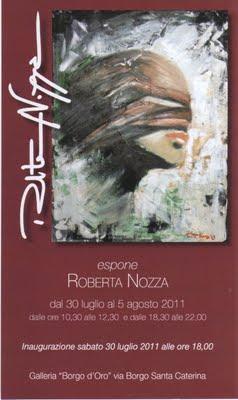 Mostra d'arte contemporanea Roberta Nozza