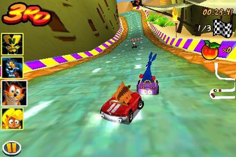 Crash Bandicoot Nitro Kart 3D per iPhone, iPod touch e iPad.