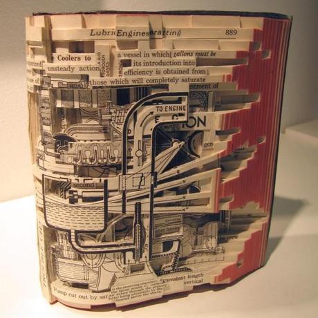 Brian Dettmers Book Sculptures