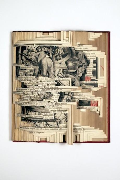 Brian Dettmers Book Sculptures