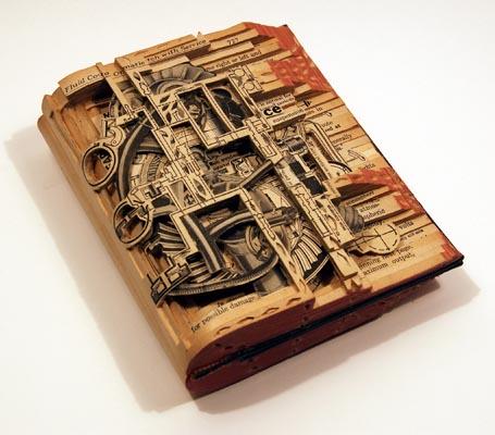 Brian Dettmers Book Sculptures