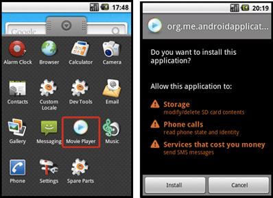 Nuovo trojan per dispositivi mobili Android.