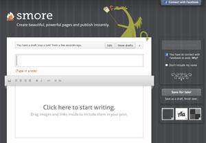 Smore creare pagine web in html gratis e condividerle online