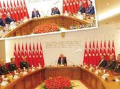 Erdoğan, posti attorno tavolo