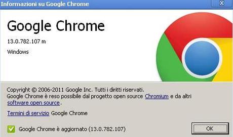 Google Chrome ha fatto tredici